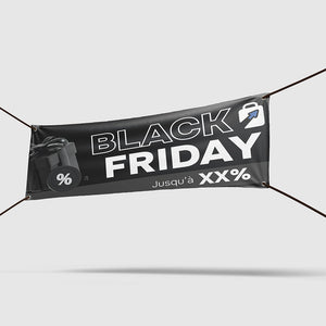 Banderole "Black Friday" 300x120cm