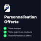 Sous bock Avis Google personnalisé